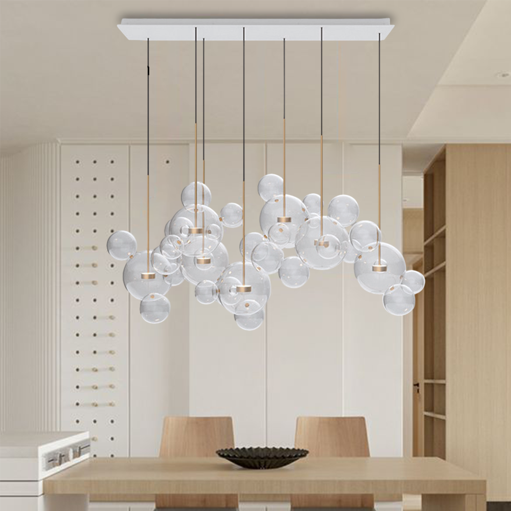 Goffney BOLLE Glass Chandelier