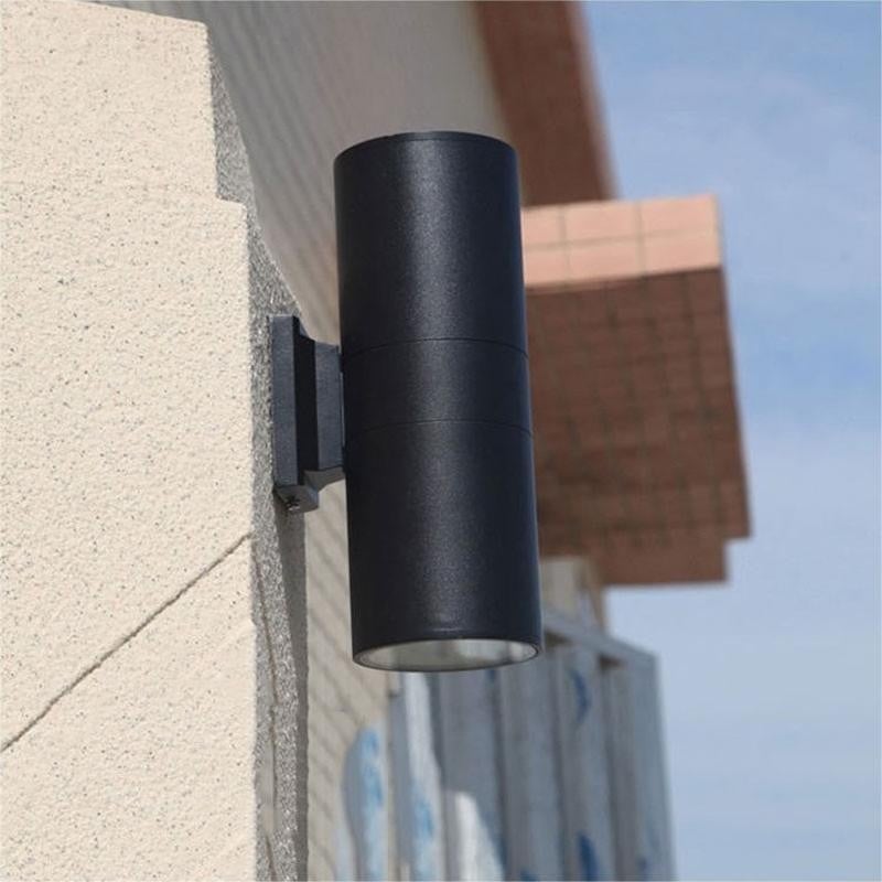 Cylindrical LED Outdoor Wall Lamp