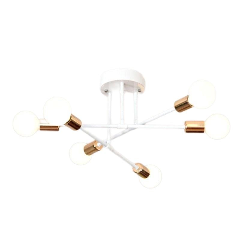 Smuxi 6/8 Head LED Industrial Iron Ceiling Light
