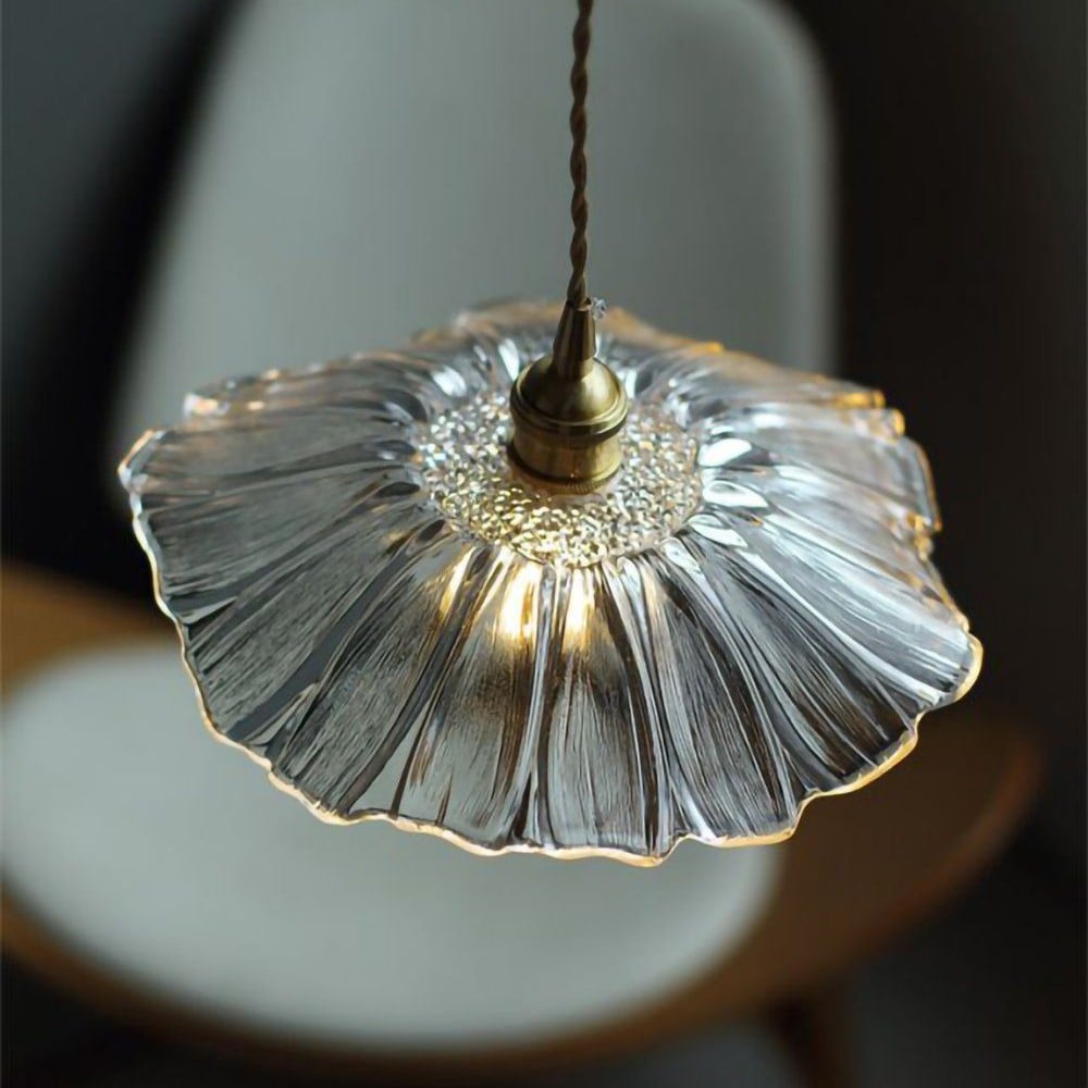 Lotus Glass Pendant Lamp