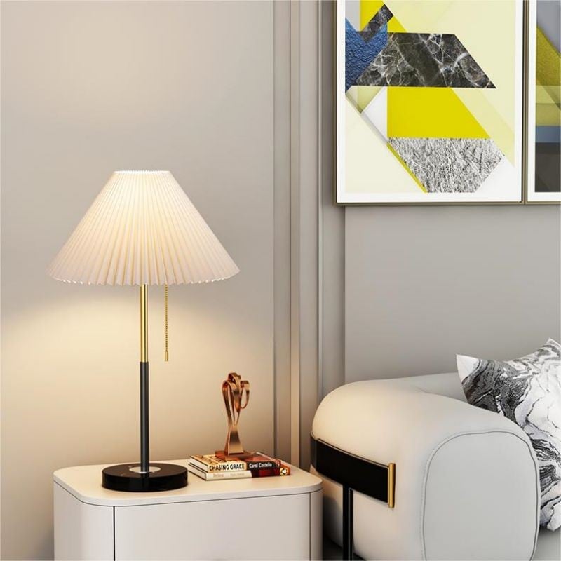 Decorative Pleated Shade Series Lamps