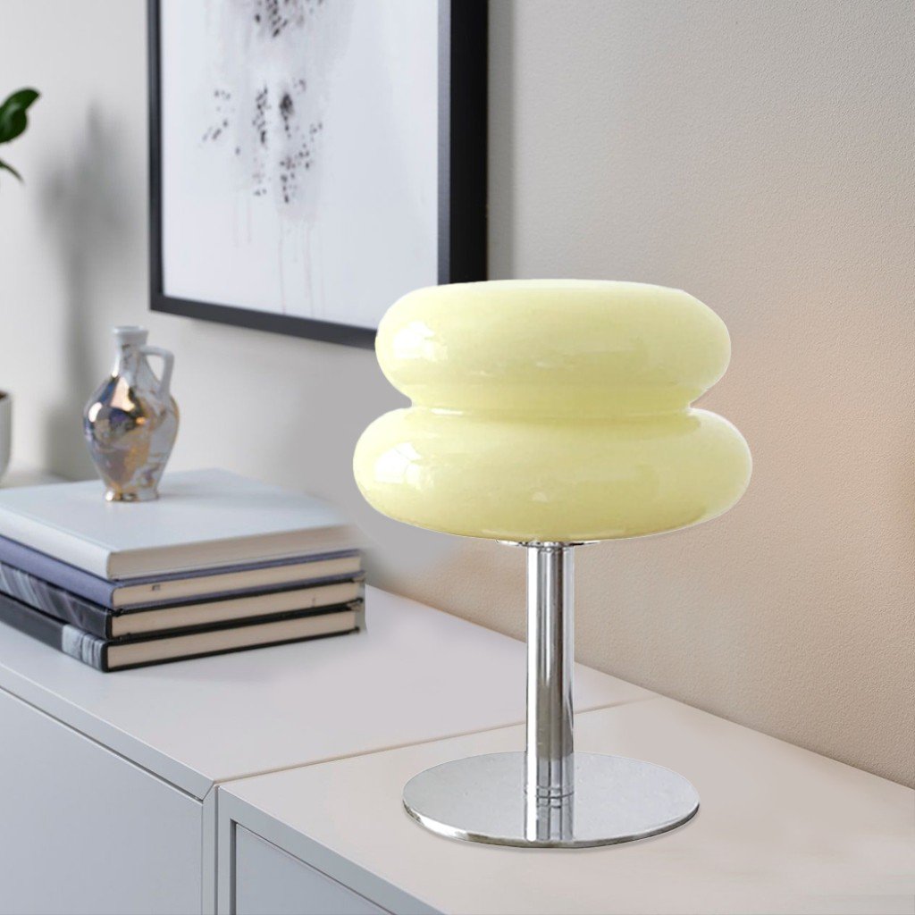 Morris Bauhaus Glass Table Lamp
