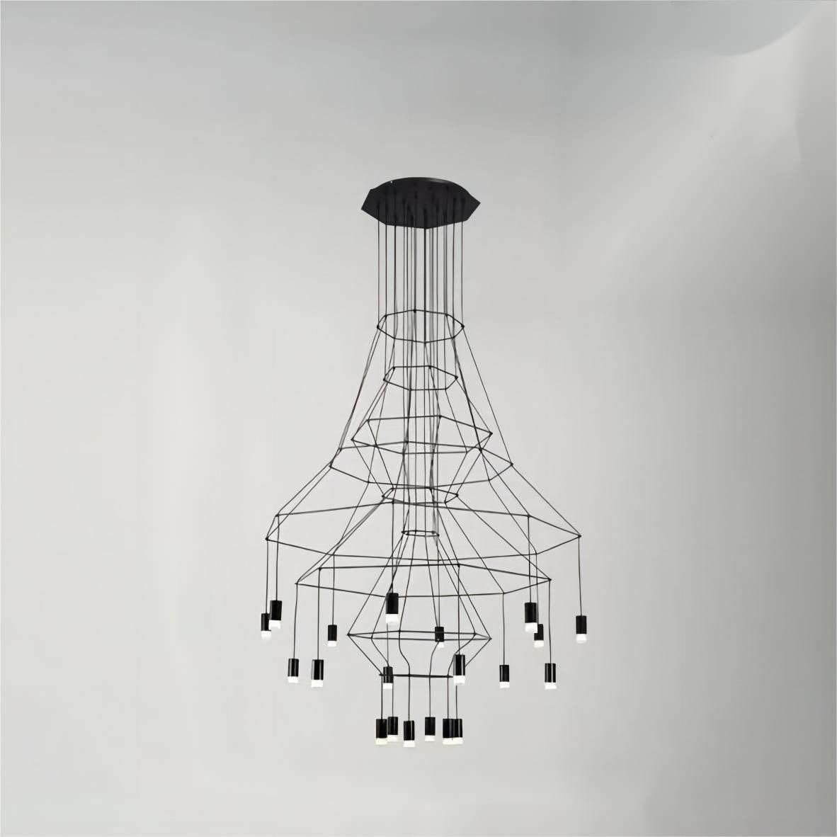 Wireflow Chandelier