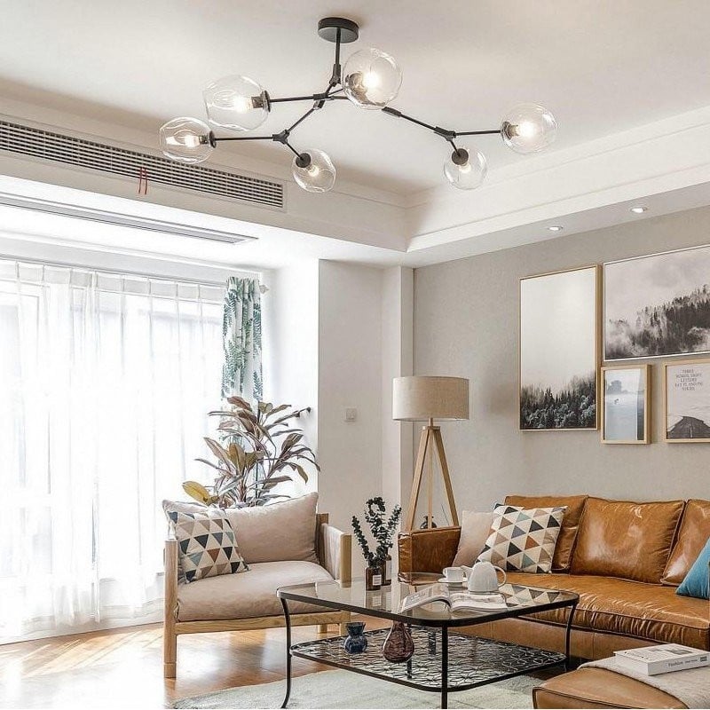 Branching Bubble Chandelier