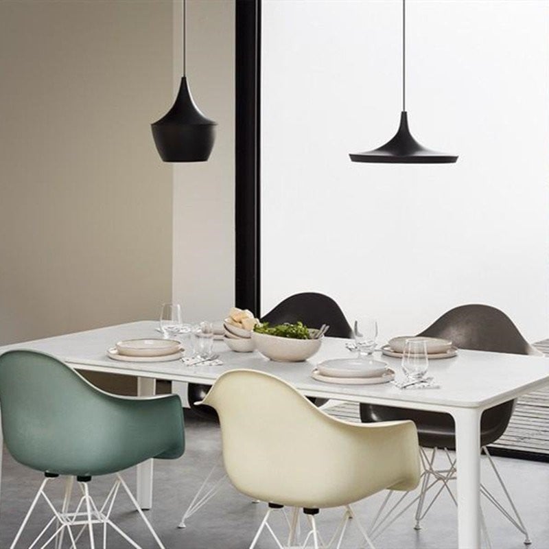 Classic Punk Beat Aluminum handmade Pendant Light With Various Shapes For Restaurant