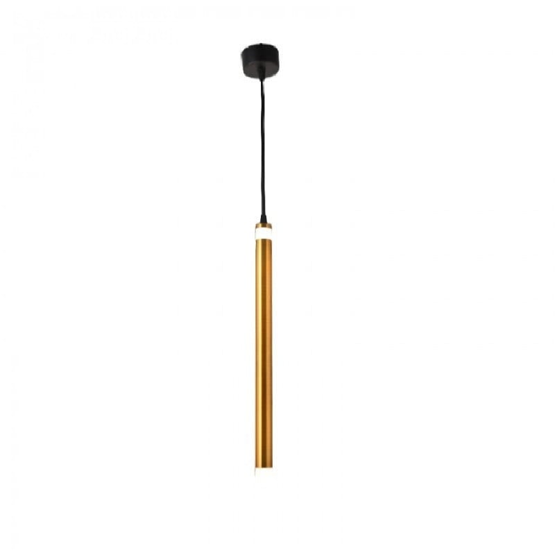 Tube Golden Pendant Lamp