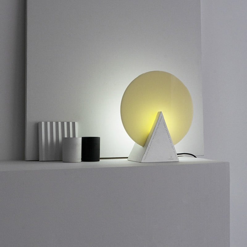 Elio Sunset Round Table Lamp