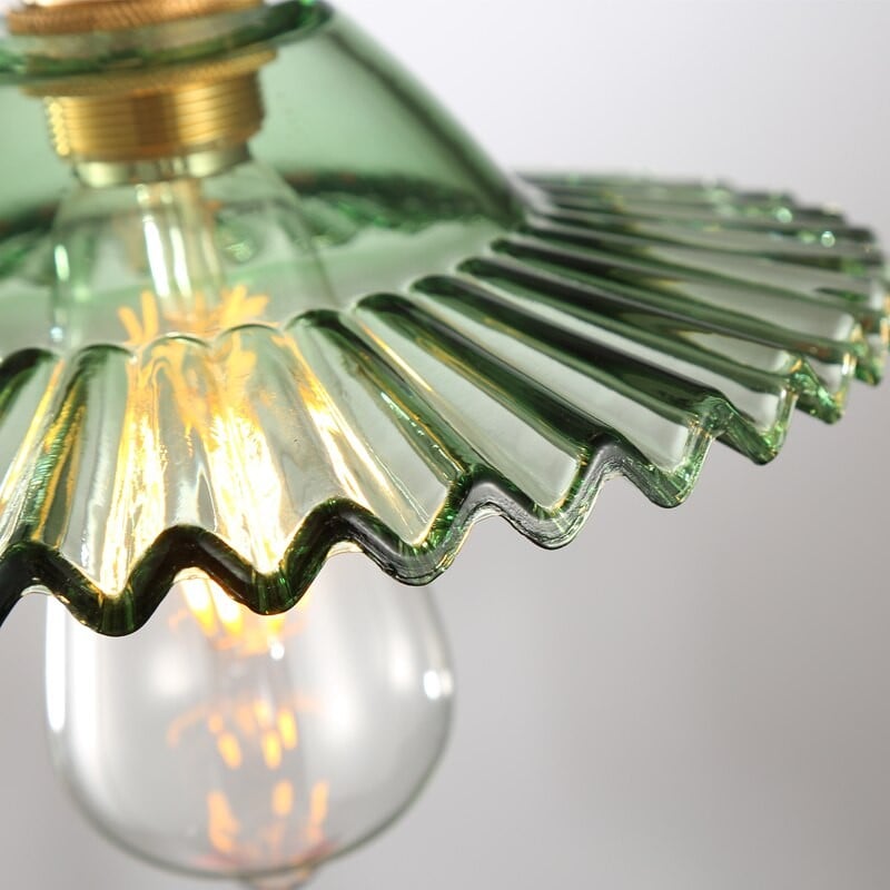 Exotic Vintage Glass Pendant Light