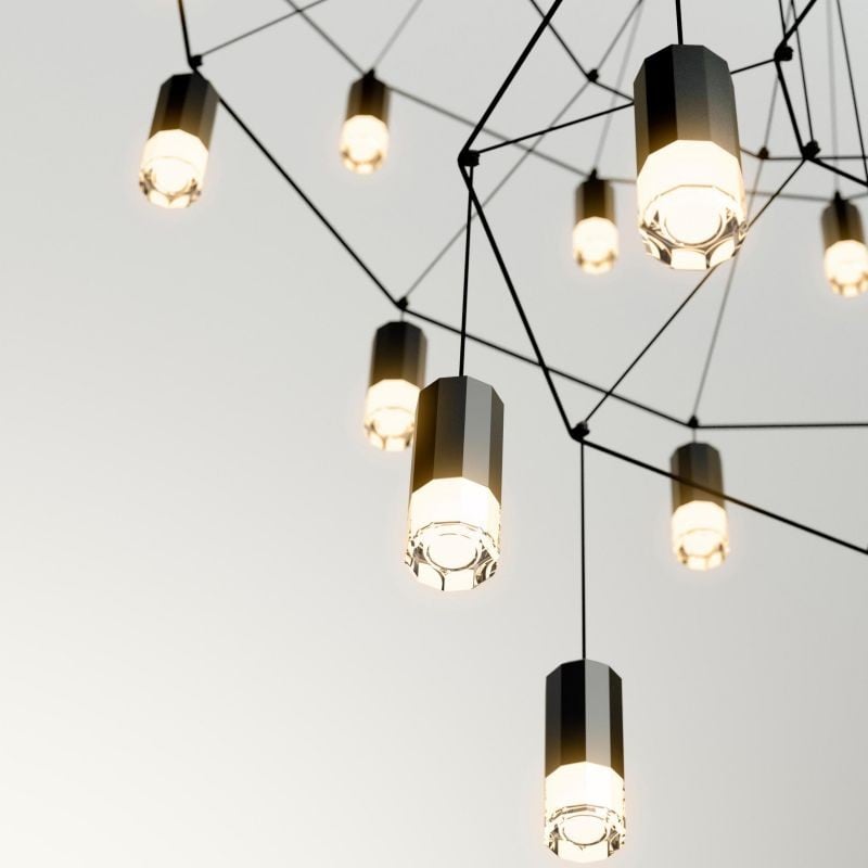 Wireflow Chandelier
