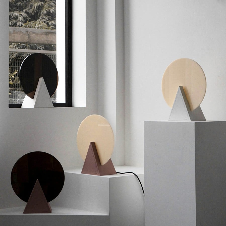 Elio Sunset Round Table Lamp