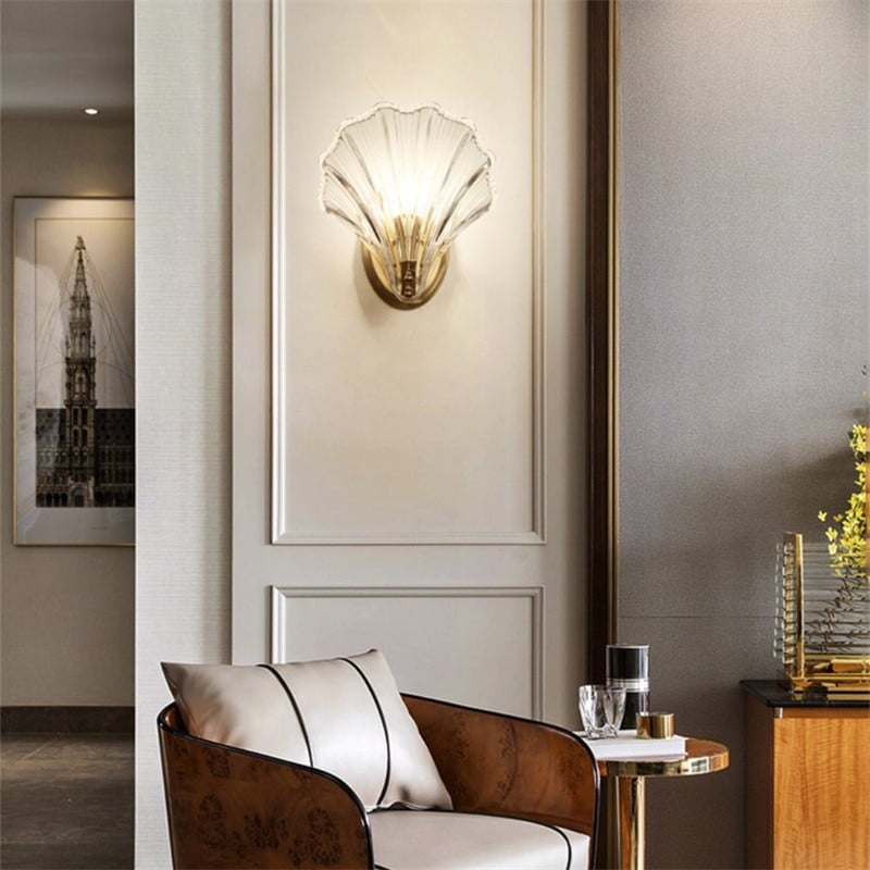 Shell Wall Light