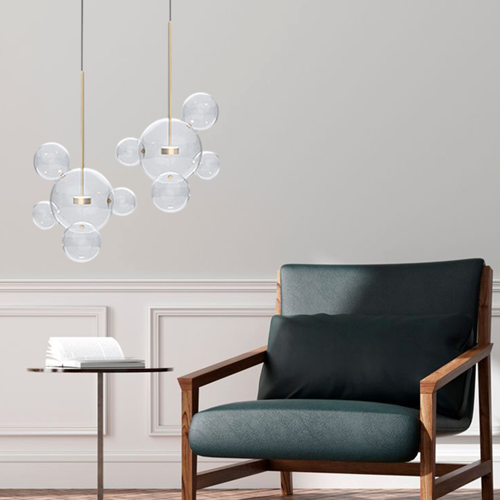Goffney BOLLE Glass Chandelier