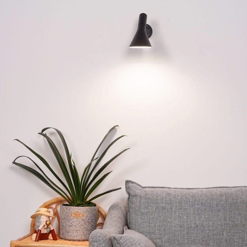 Classic Asymmetrical Metal Wall Lamp