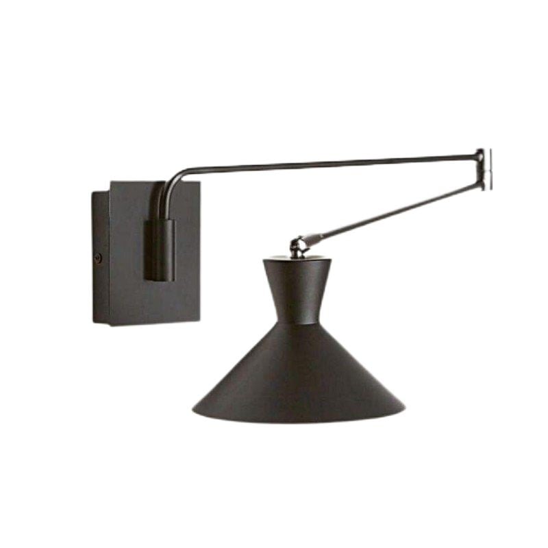 Concise Black Wall Lamp