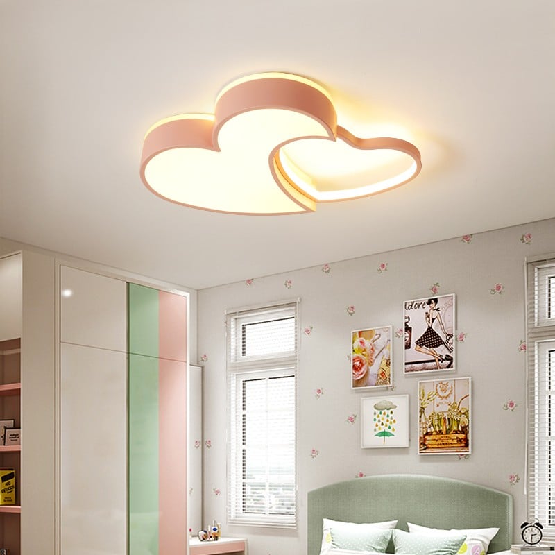 LED Heart Shaped Acrylic Ceiling Light