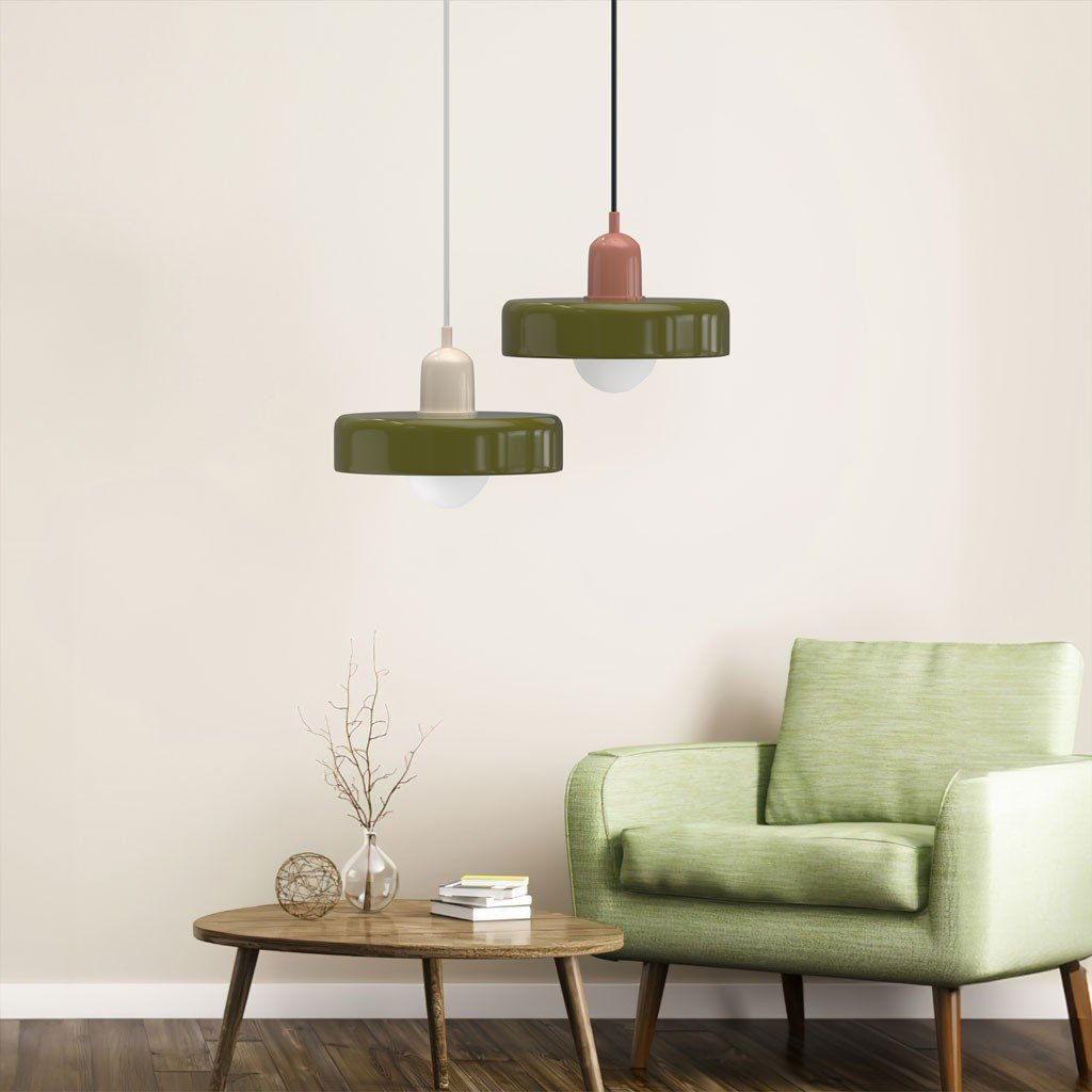 Cinda Morandi Glass Orb Pendant Lamp