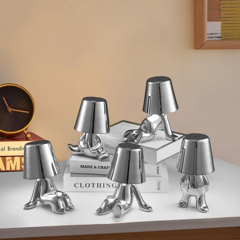 Golden Thinker LED Rechargeable Touch Night Lamp