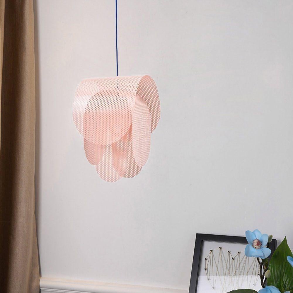 Perforated Metal Pendant Light