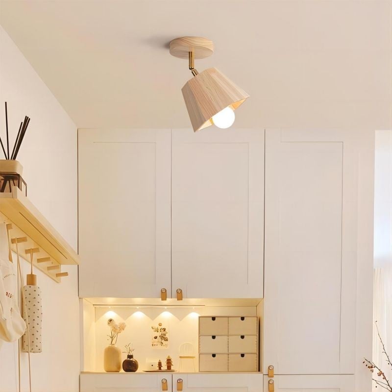 Hexagon Wooden Spotlight