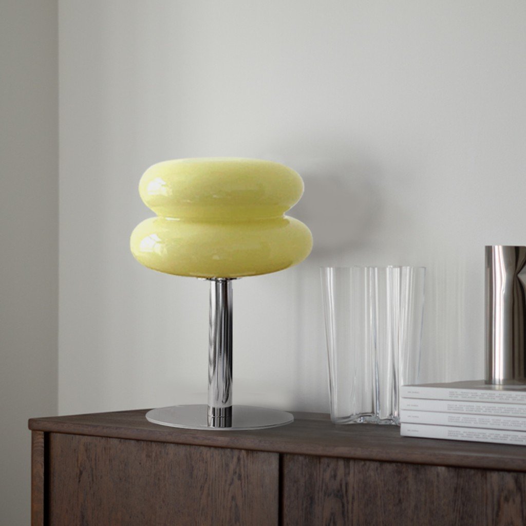 Morris Bauhaus Glass Table Lamp
