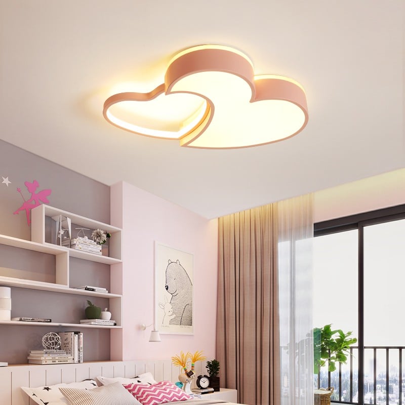 LED Heart Shaped Acrylic Ceiling Light