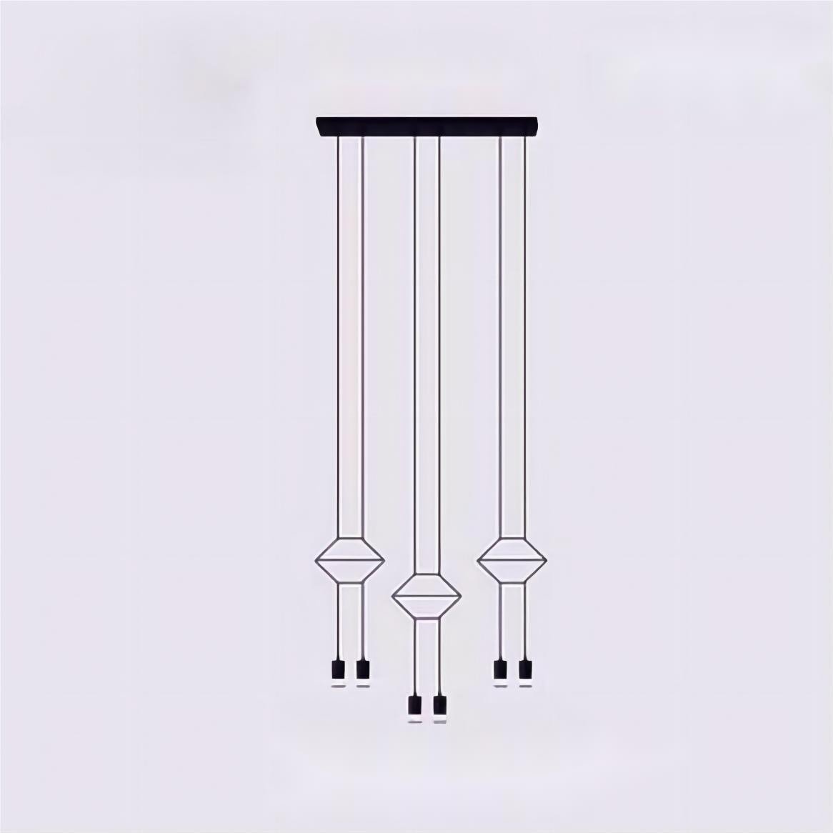 Wireflow Chandelier