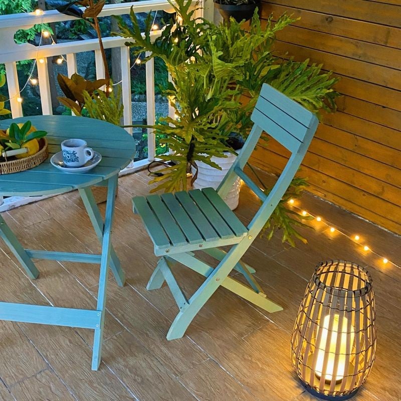 Portable Woven Floor Lamp