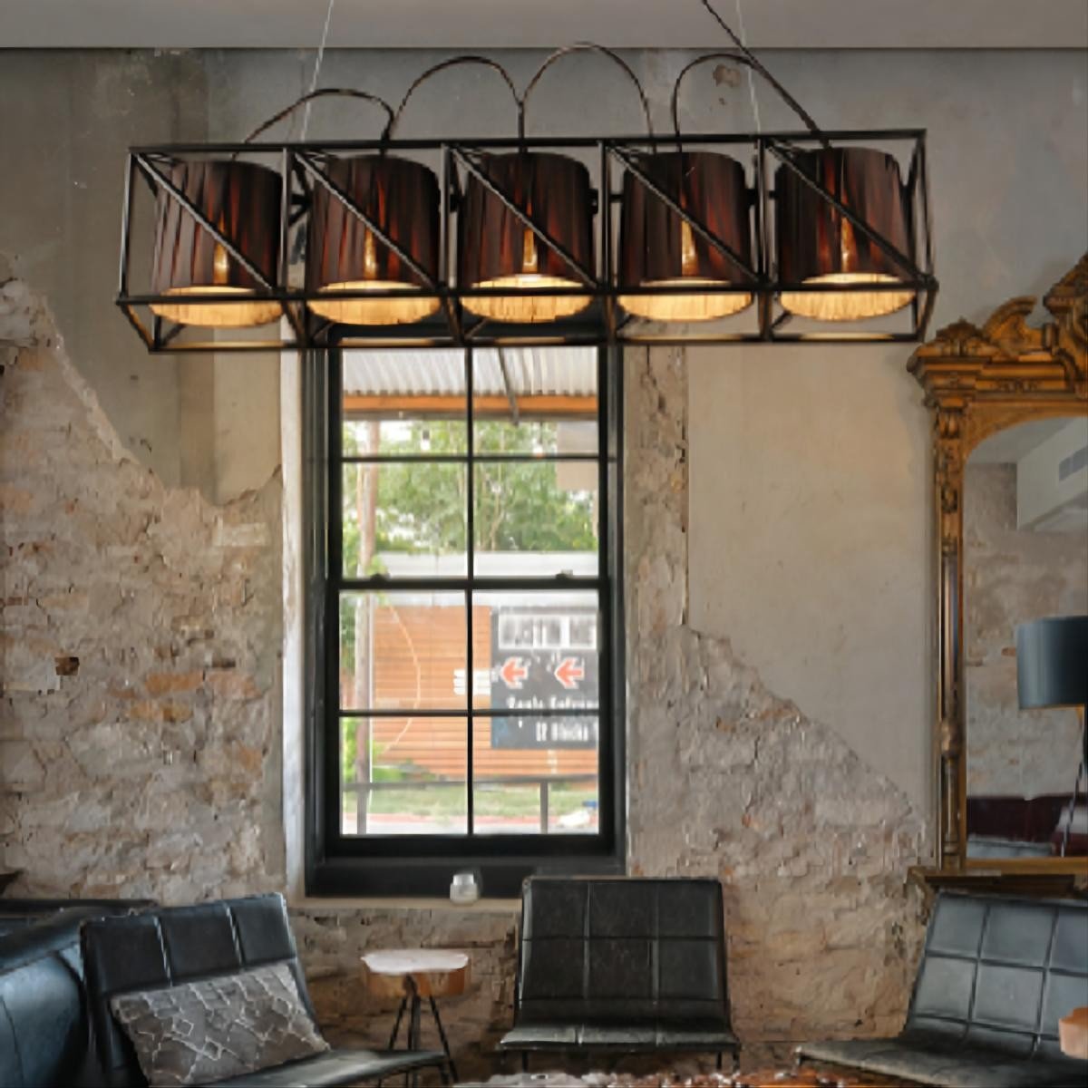 CYNONITE Industrial Chandelier