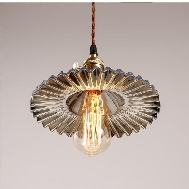 Exotic Vintage Glass Pendant Light