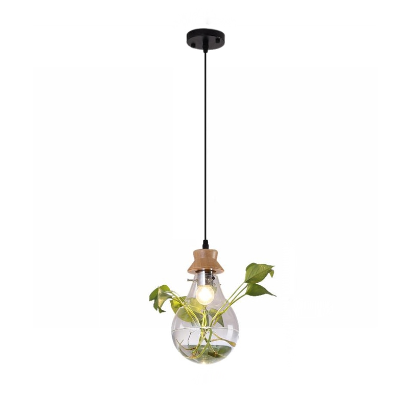 Hydroponic Plant Pendant Lamp