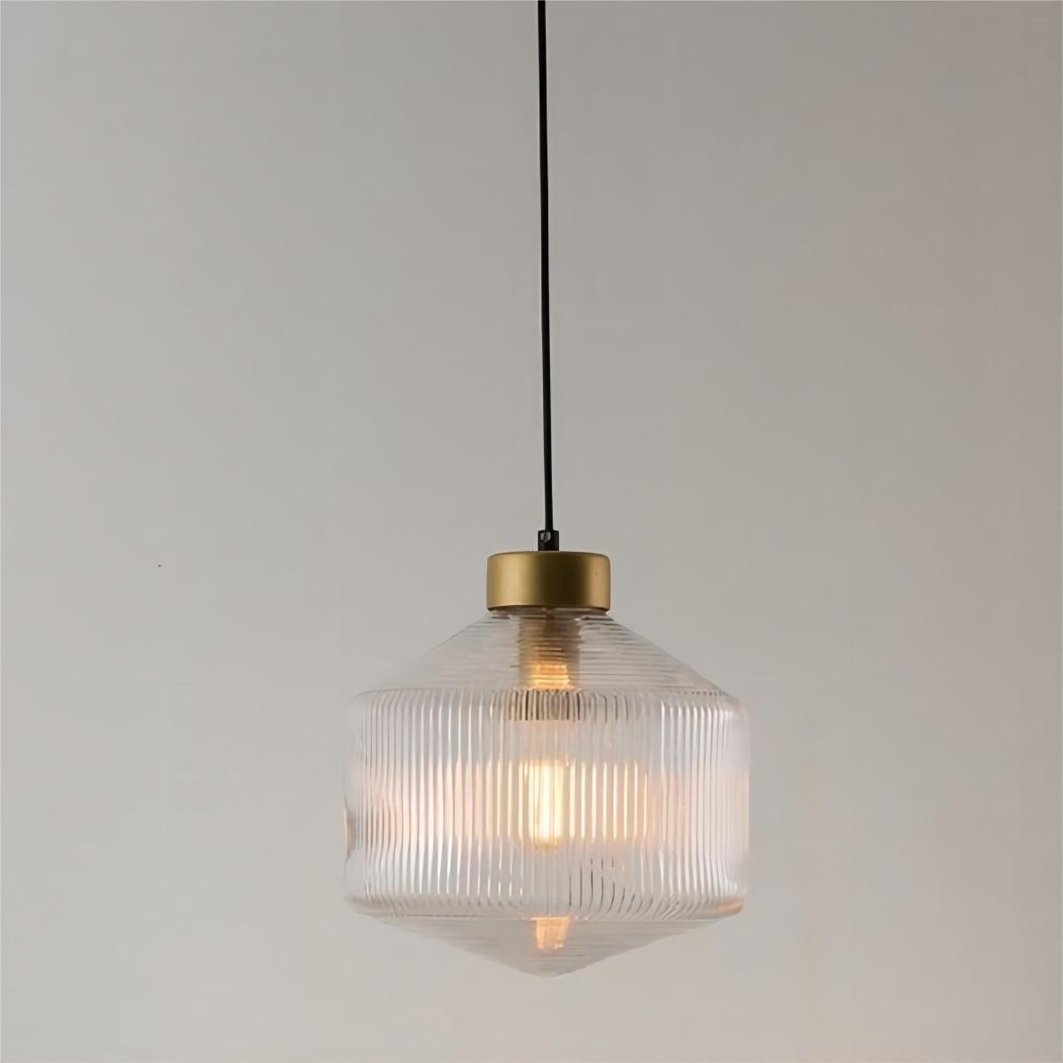 HILMER Glass Pendant Light