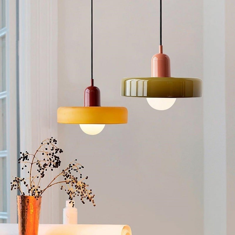 Cinda Morandi Glass Orb Pendant Lamp
