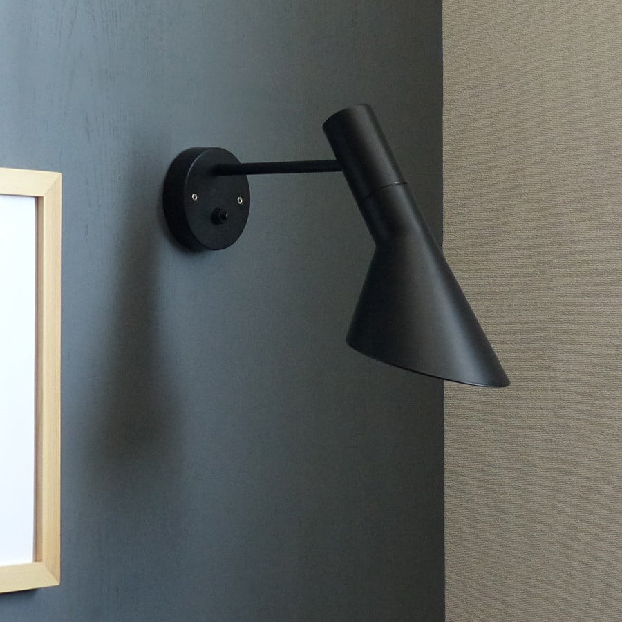 Classic Asymmetrical Metal Wall Lamp