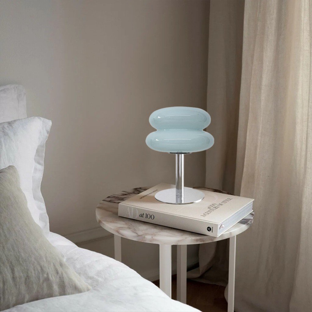 Morris Bauhaus Glass Table Lamp