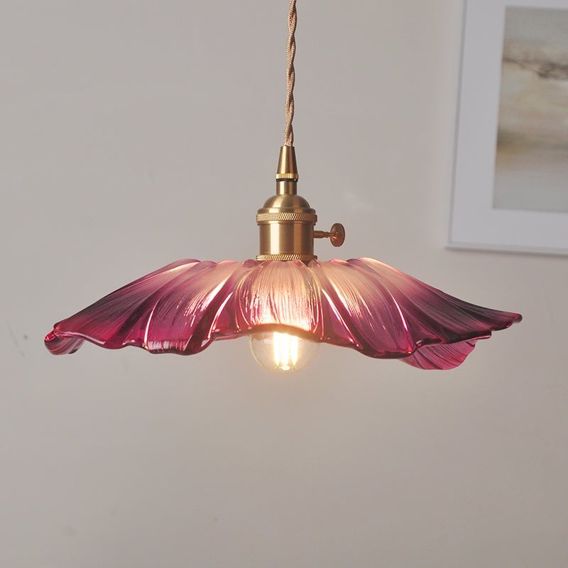 Lotus Glass Pendant Lamp