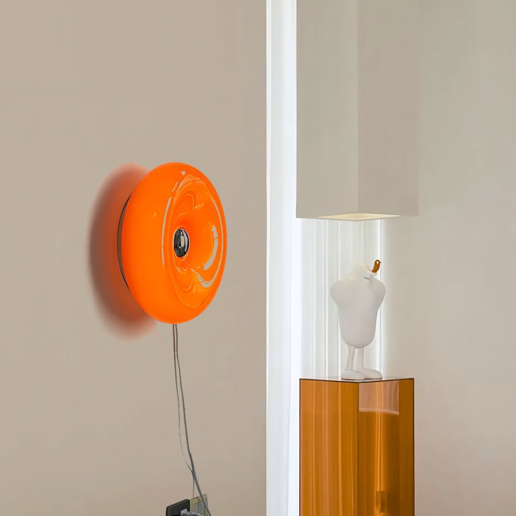 Solana Donut Round Wall Lamp