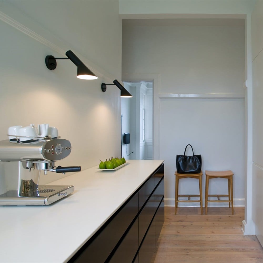 Classic Asymmetrical Metal Wall Lamp