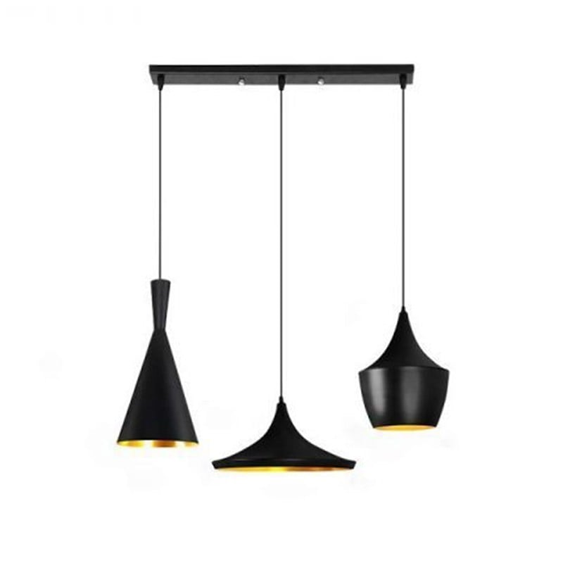 Classic Punk Beat Aluminum handmade Pendant Light With Various Shapes For Restaurant