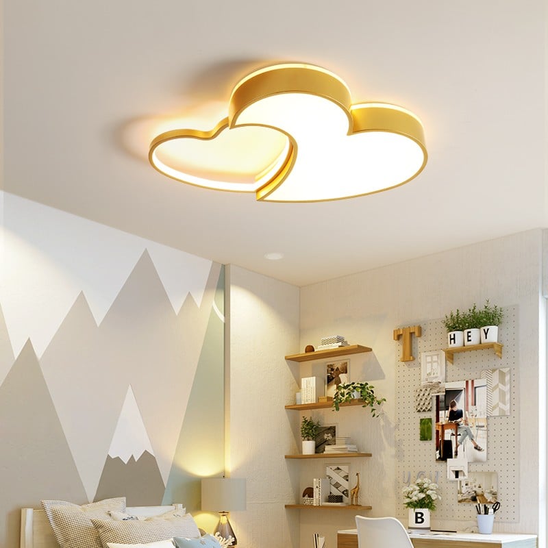 LED Heart Shaped Acrylic Ceiling Light