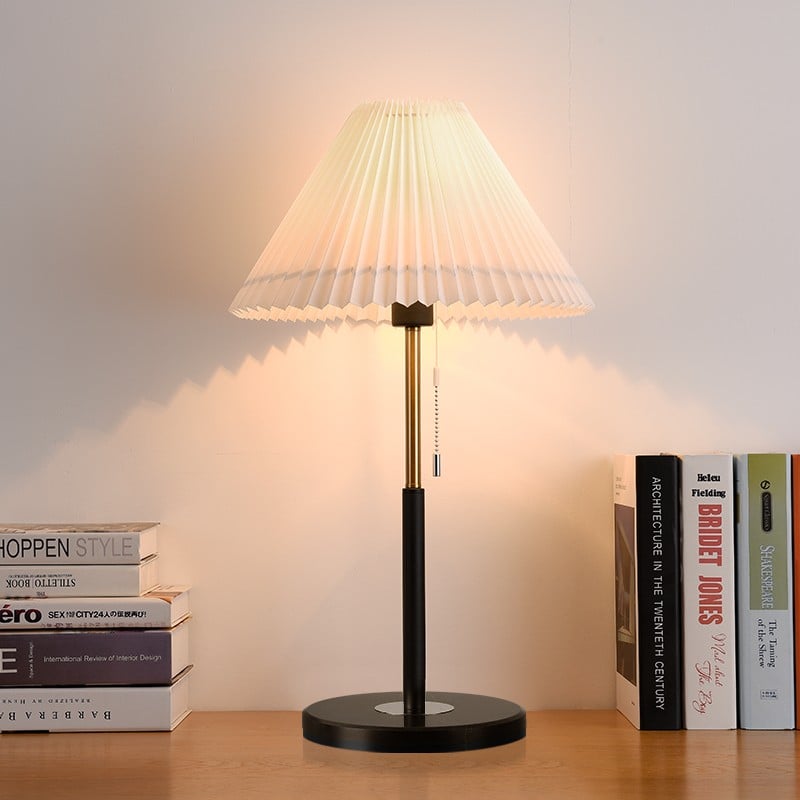Decorative Pleated Shade Series Lamps