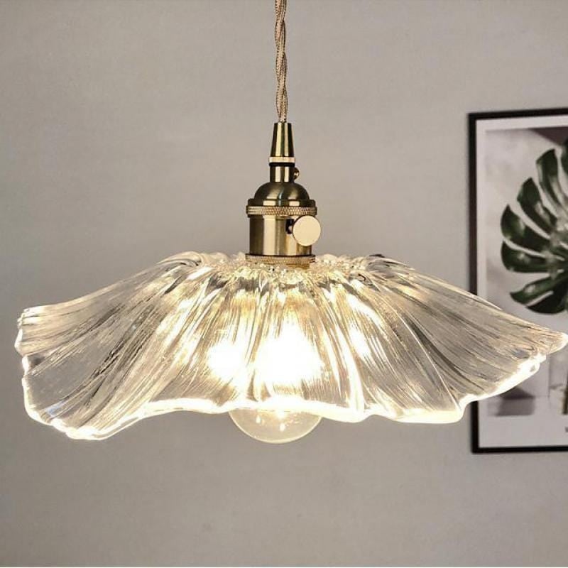 Lotus Glass Pendant Lamp