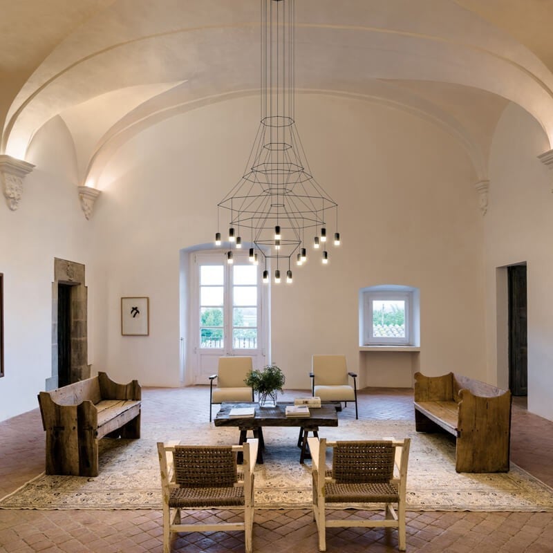 Wireflow Chandelier