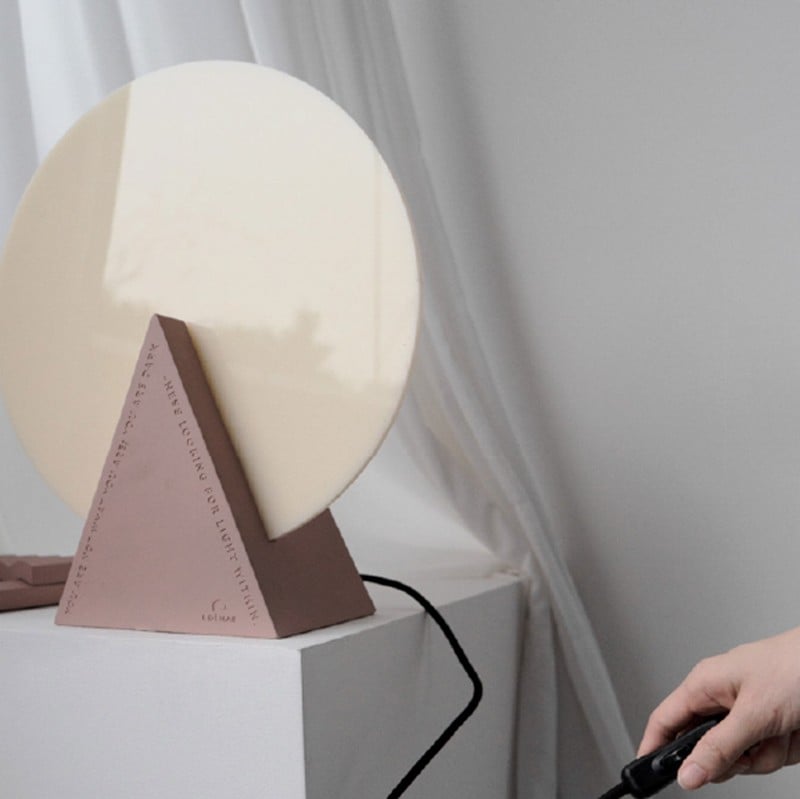 Elio Sunset Round Table Lamp