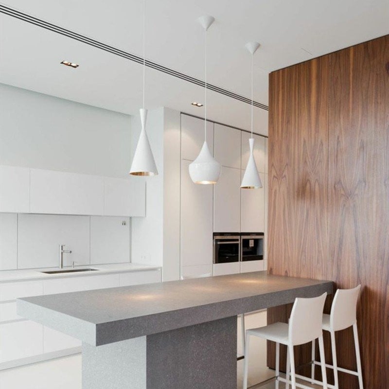 Classic Punk Beat Aluminum handmade Pendant Light With Various Shapes For Restaurant