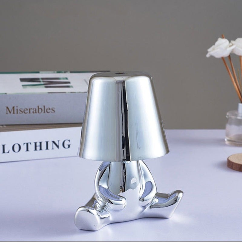 Golden Thinker LED Rechargeable Touch Night Lamp