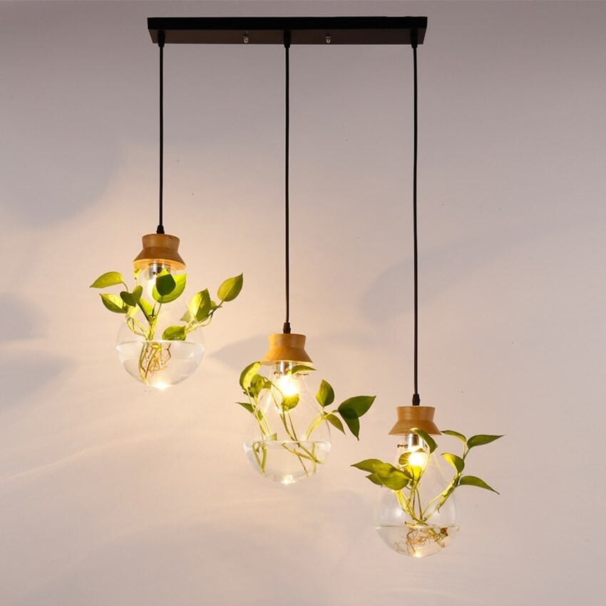 Hydroponic Plant Pendant Lamp