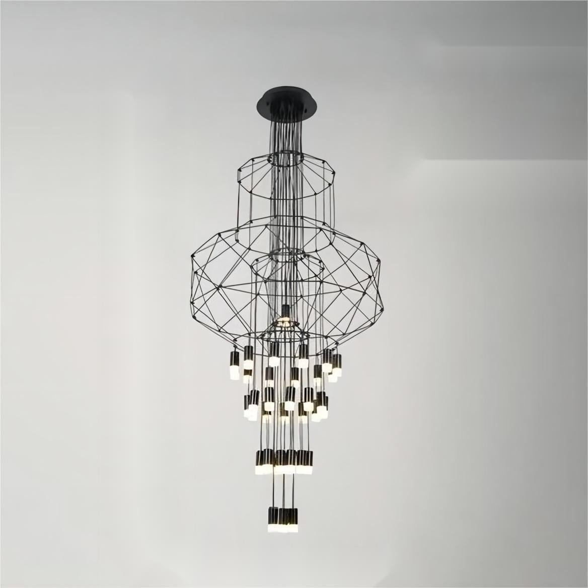 Wireflow Chandelier