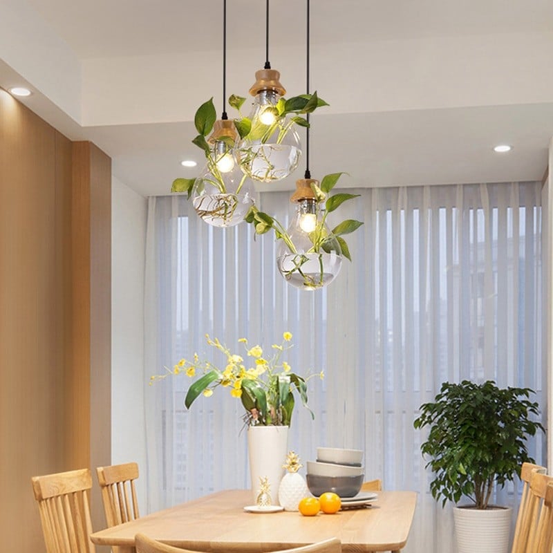 Hydroponic Plant Pendant Lamp