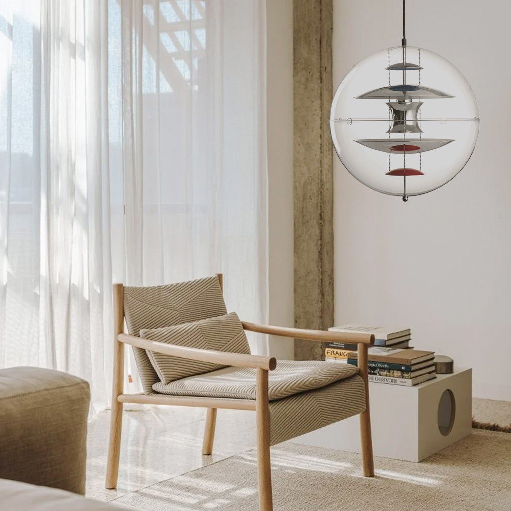 Balfour Futuristic Globe Pendant Lamp