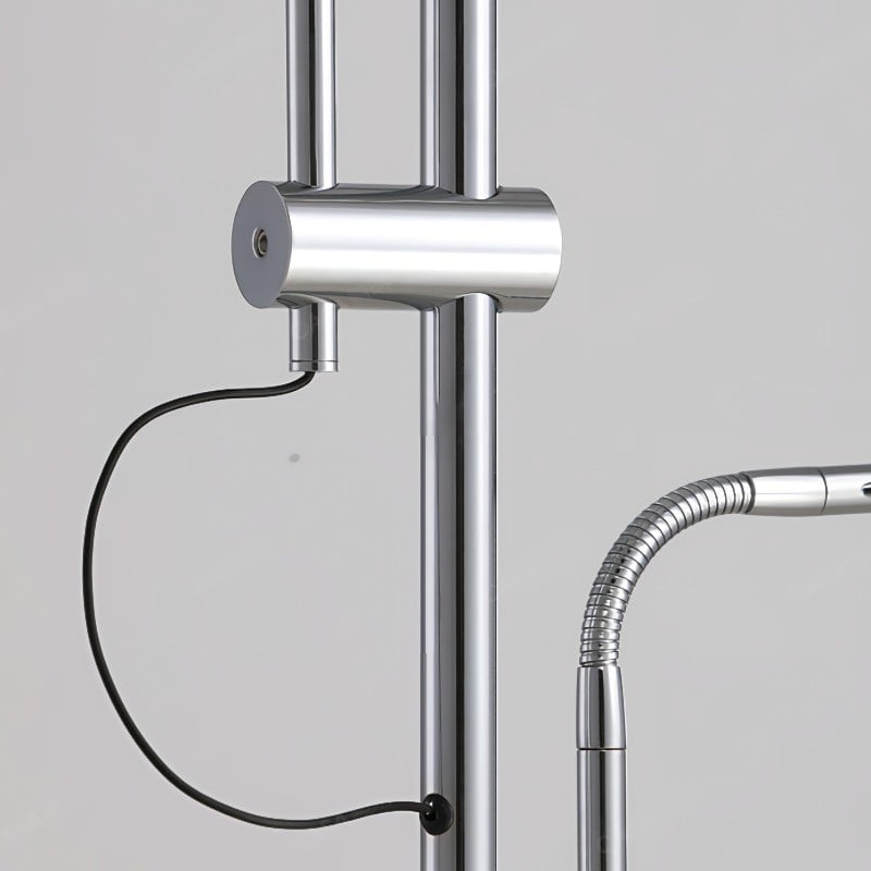 Traditional Wa Wa Flex Multi Heads Metal Floor Lamp Available In 3 Or 5 Heads For Bedroom